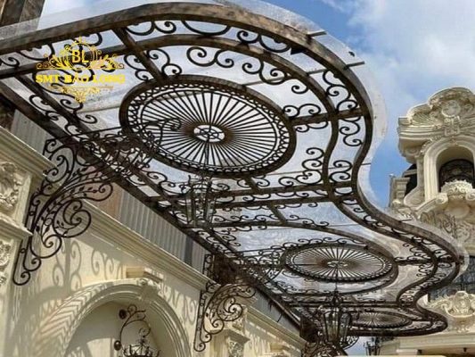 Thi Công Mái Kính Quận 6 Khung Thép Cho Nhà Phố