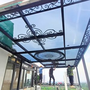 Mẫu Mái Kính Giếng Trời Đẹp - Giá Tốt TPHCM